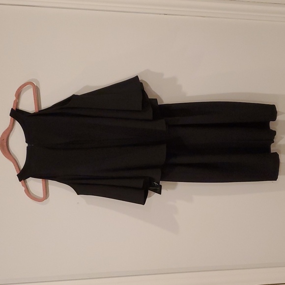 NWT Adrianna Papell Black Cocktail Dress - Picture 2 of 3